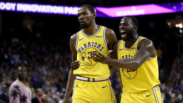 Kevin Durant y Draymond Green ganaron dos campeonatos juntos en los Warriors