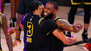 La relación de LeBron y AD es una de las mejores en los Lakers