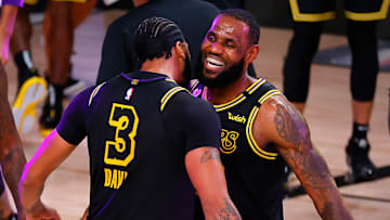 Davis fue la gran figura de la victoria de los Lakers en el segundo juego ante los Nuggets