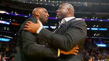 Kobe Bryant and Magic Johnson