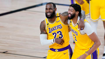 LeBron James y Anthony Davis están en el Primer Equipo de la NBA