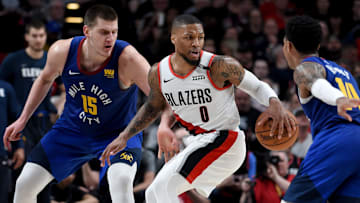 Damian Lillard y Nikola Jokic son dos de las principales estrellas de la NBA 