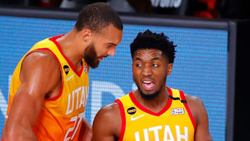 Gobert y Mitchell brillaron como las dos grandes estrellas del Jazz