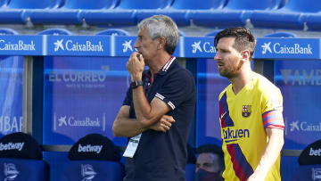 Ob Setién und Messi 20/21 noch gemeinsam bei Barça sind, darf stark bezweifelt werden