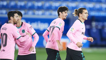 Griezmann y Trincao sonríen con la mirada puesta en Europa