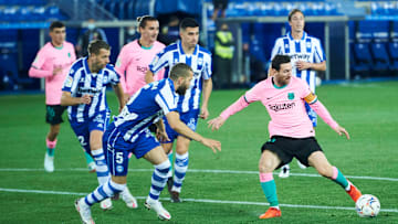 Barcelona e Alavés se enfrentam pela LaLiga. 
