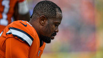 Denver Broncos edge rusher Von Miller is still recovering from the coronavirus. 