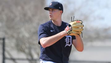 Detroit Tigers' pitching prospect Tarik Skubal