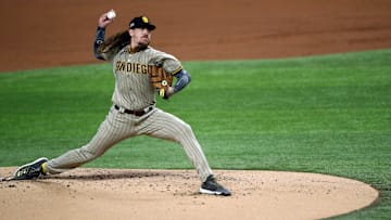 Mike Clevinger, Division Series - San Diego Padres v Los Angeles Dodgers - Game One