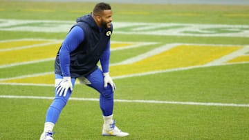 Aaron Donald tiene siete temporadas de experiencia en la NFL con los Rams 