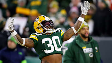 Green Bay Packers running back Jamaal Williams
