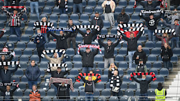 Gegen Hoffenheim durfte Frankfurt noch 8000 Zuschauer ins Stadion lassen