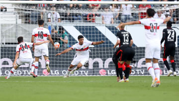 Omar Marmoush brachte dem VfB einen Zähler in Frankfurt