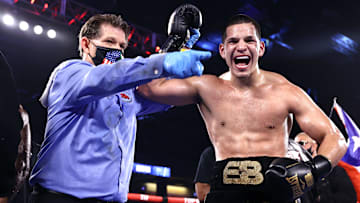 Edgar Berlanga tiene récord de 17 victorias y 16 nocauts