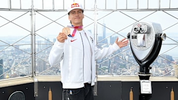 Jagger Eaton, medallista en Tokio 2020, invitó a Justin Bieber a una sesión de skate