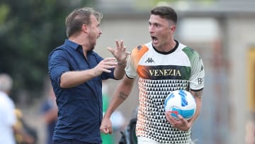 Mattia Caldara e mister Zanetti