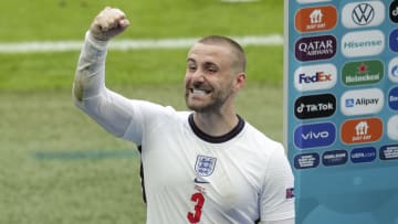 Luke Shaw a réalisé une très belle prestation face à l'Ukraine en quart de finale de l'Euro. 