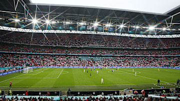 Wembley durante Inghilterra-Germania