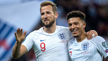 Jubeln Harry Kane und Jadon Sancho auch am Mittwochabend gegen Dänemark?