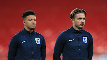 Jadon Sancho dan Jack Grealish masing-masing didatangkan oleh Manchester United dan Manchester City.