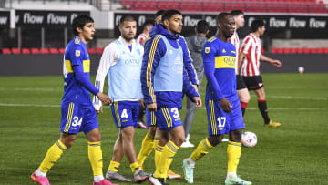 Estudiantes v Boca Juniors - Torneo Liga Profesional 2021 - Boca se retira cabizbajo tras una nueva derrota.