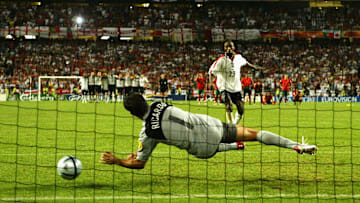 One of the most iconic penalty saves of all time One of the most iconic penalty saves of all time