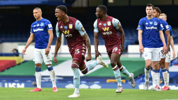 Konsa wheels away having handed Villa the lead
