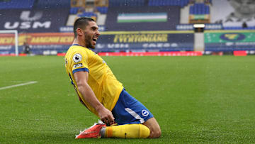 Maupay, goleador del Brighton y con raíces argentinas
