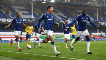 James generó una pequeña revolución en Everton