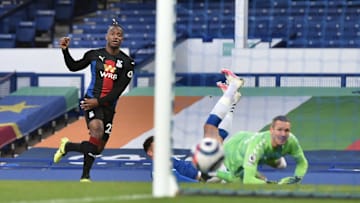 Batshuayi's effort finds the bottom corner Batshuayi's effort finds the bottom corner