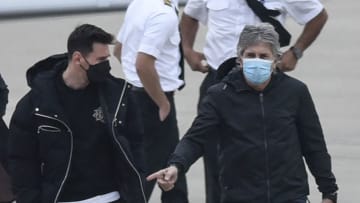 Messi y su padre