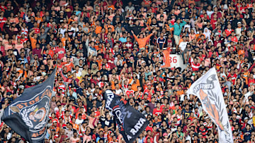 Ilustrasi suporter Persija