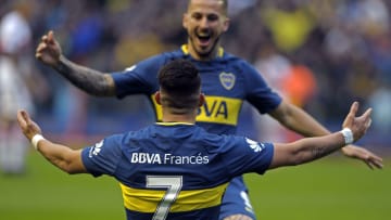 Darío Benedetto y Cristian Pavón en Boca Juniors