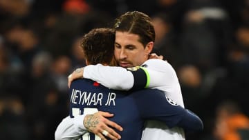 Neymar y Sergio Ramos