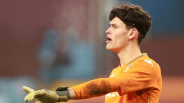 Akos Onodi made his Villa debut against Liverpool