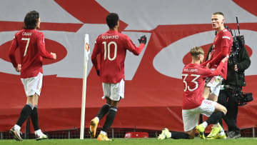 Scott McTominay celebrates scoring the winner in the FA Cup in midweek