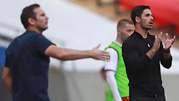 Frank Lampard dan Mikel Arteta