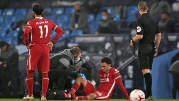 Trent Alexander-Arnold, lesionado ante Manchester City