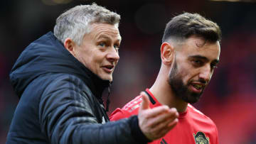 Solskjaer et Bruno Fernandes sont sur un petit nuage. 