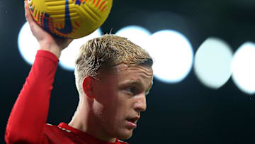Donny Van De Beek is in line to start against Southampton