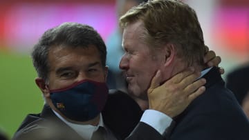 Koeman y Laporta