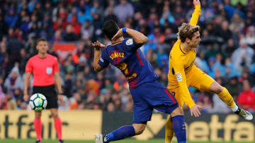 Suárez y Griezmann, ambos en la vereda de en frente