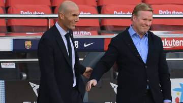 Zinedine Zidane y Ronald Koeman 