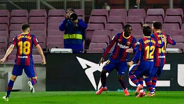 Grâce à Dembélé, le Barça rêve plus que jamais d'un titre en fin de saison Grâce à Dembélé, le Barça rêve plus que jamais d'un titre en fin de saison