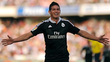 James Rodríguez chegou ao Real Madrid após a Copa de 2014.