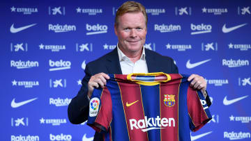 Ronald Koeman, flamante entrenador del FC Barcelona de España.