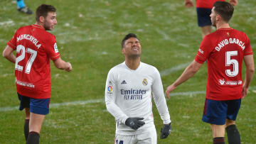 Osasuna supo competir ante el Real Madrid