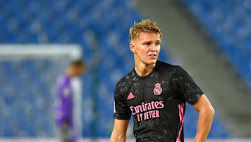Martin Odegaard no tuvo su mejor día frente al que fue su equipo