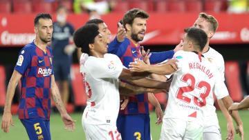 El director deportivo del Sevilla llamó 'llorón' al entrenador blaugrana.