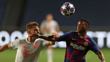 Ansu Fati y Kimmich